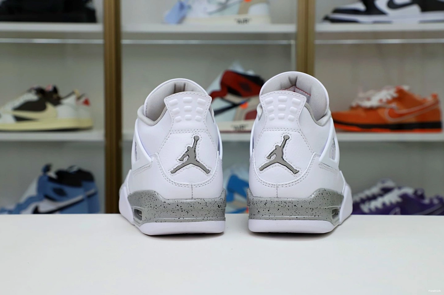RETRO AIR 4 'WHITE JORDAN OREO' 0729